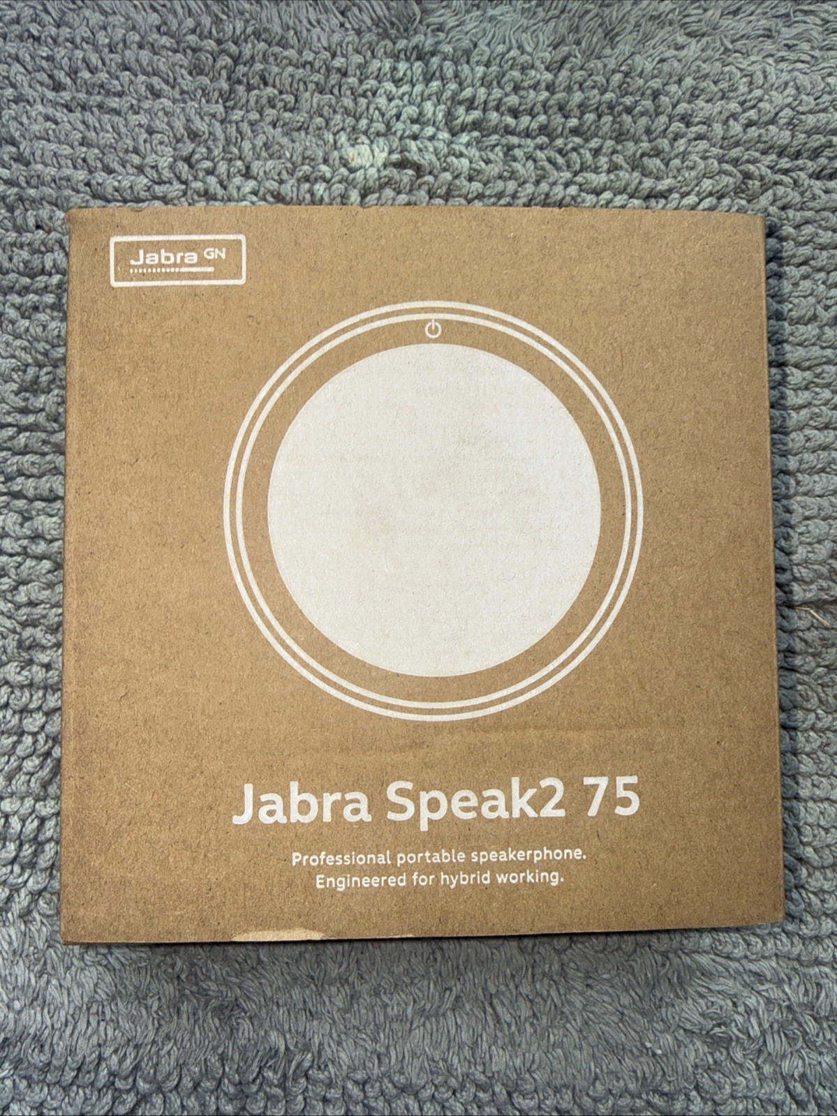 Jabra Speak2 75 Professional Portable Bluetooth Speakerphone USB-C Black New