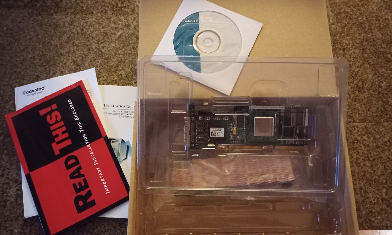 Adaptec ASR-2110S/32M SGL PCI-X RAID CARD 64-bit Ultra 160 model 1957800