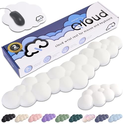Cloud Keyboard Wrist Rest – Create-ables Qloud Cloud Wrist Rest for Computer Key