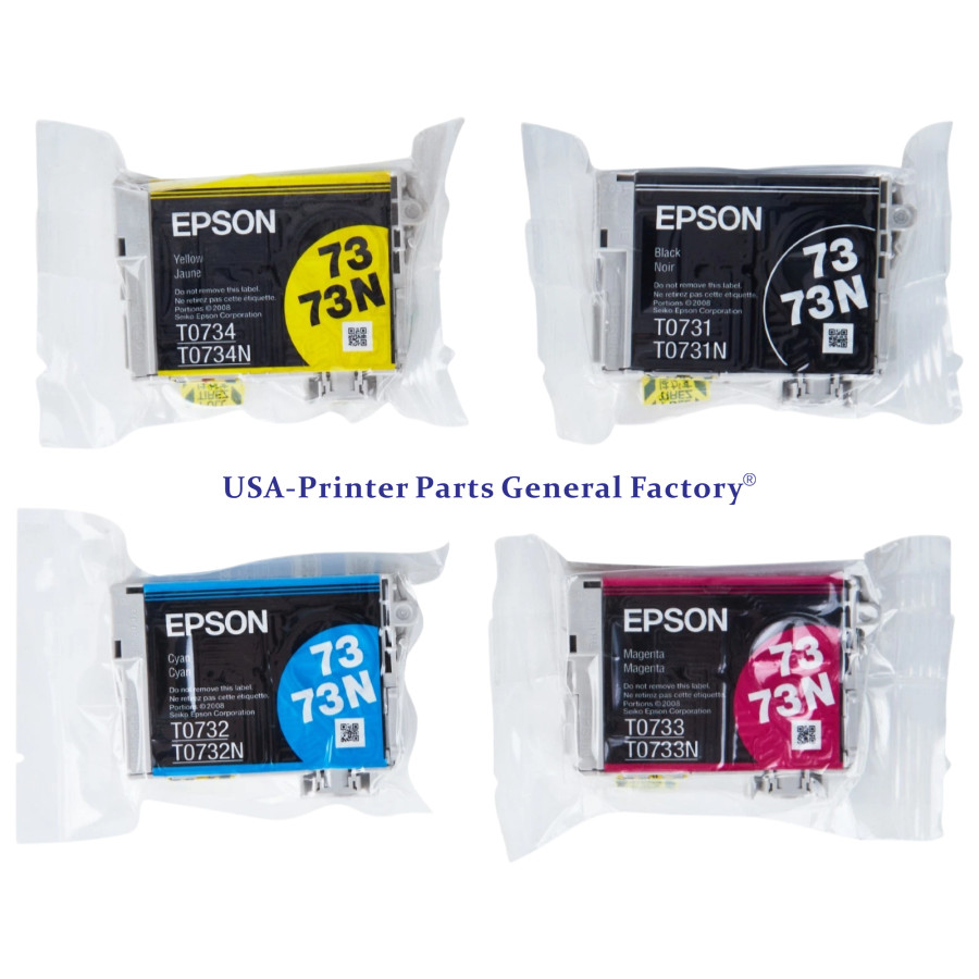 T0731 N ~T0734 N Genuine EPSON Ink Cartridges Fit For Stylus C79 T20 CX3900