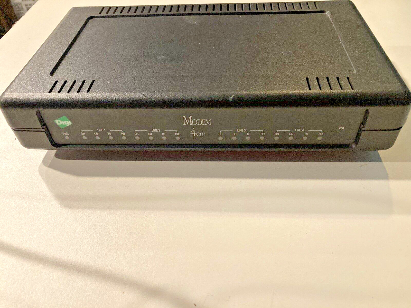 DIGI 4em Modem with power cord and cable