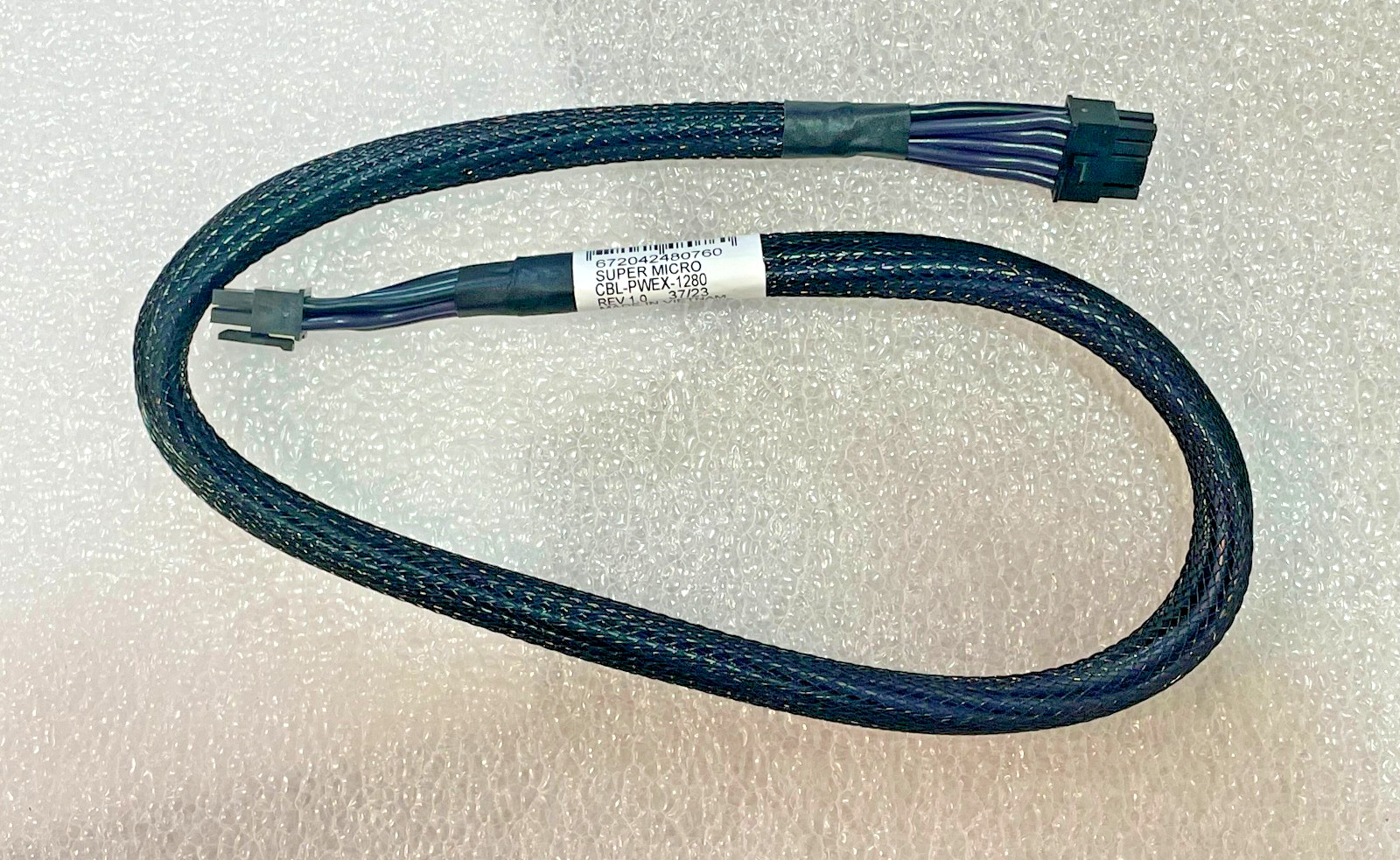 Supermicro CBL-PWEX-1280 Microfit,(2X5 to 2X5),PH3.0,53CM,54V,9A/pin,16AWG