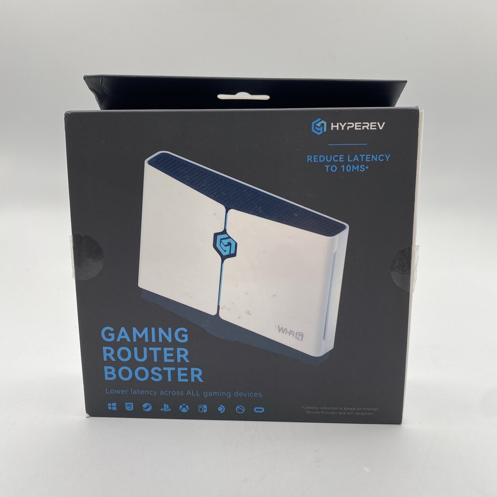 Hyperev PRO WiFi6 Gaming Router Booster Plugin with 1-Year Booster VIP5GHz