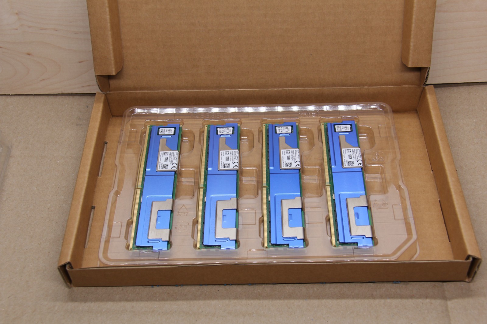x4 Intel 128GB NMB1XXD128GPS Optane Memory 200 Series PMEM Module 3200 DDR4 RAM
