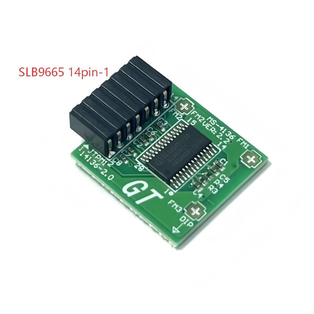 TPM 2.0 14pin-1 Module Trusted Platform LPC LPC For MSI MS-4136 X399 SLI PLUS