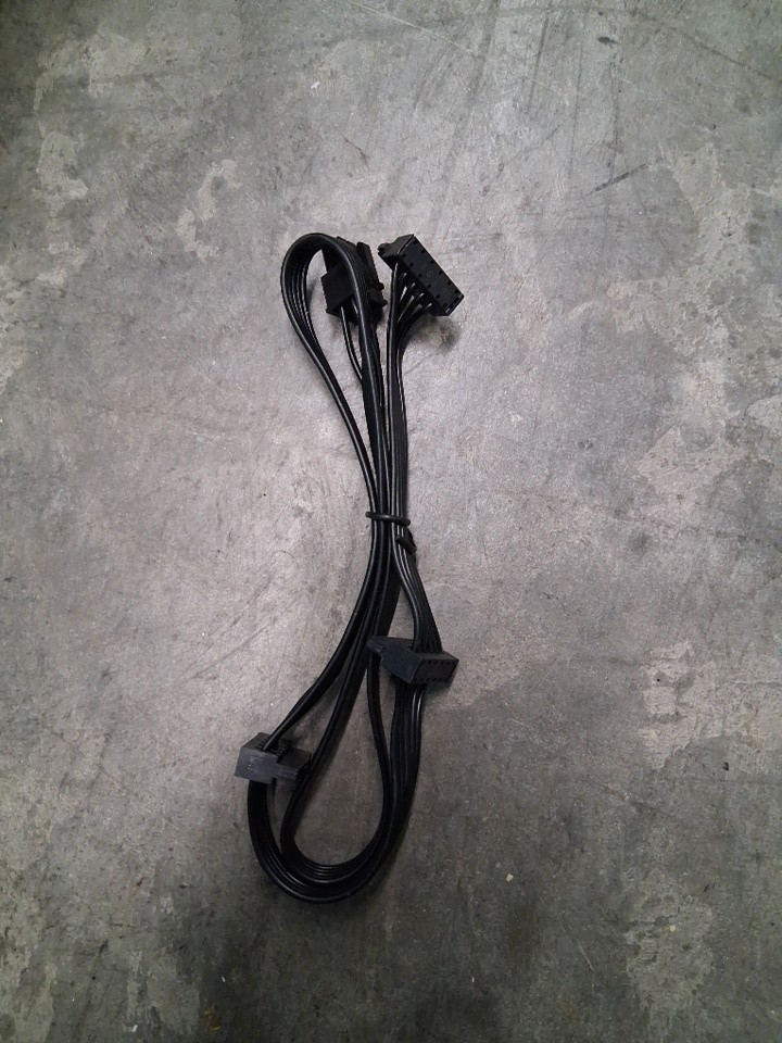 3 cabled Corsair Type 4 Modular Power Supply Cable 6-Pin to    00374 (289-4)