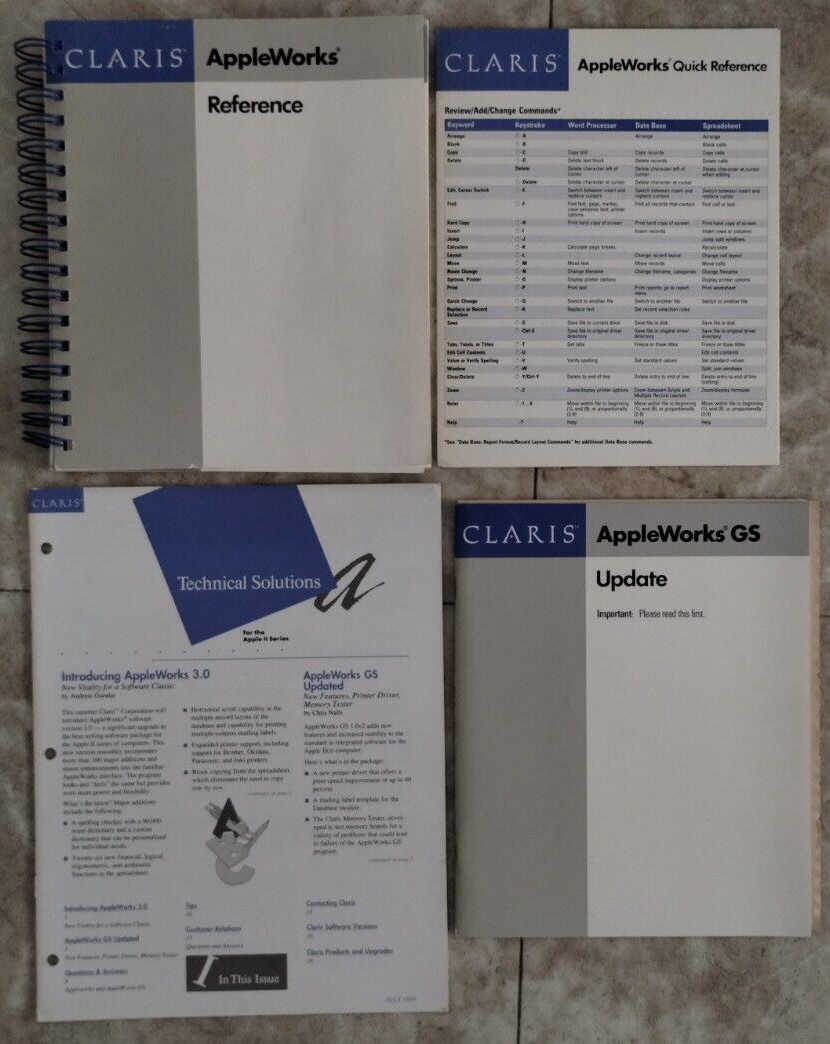 AppleWorks GS - reference manual