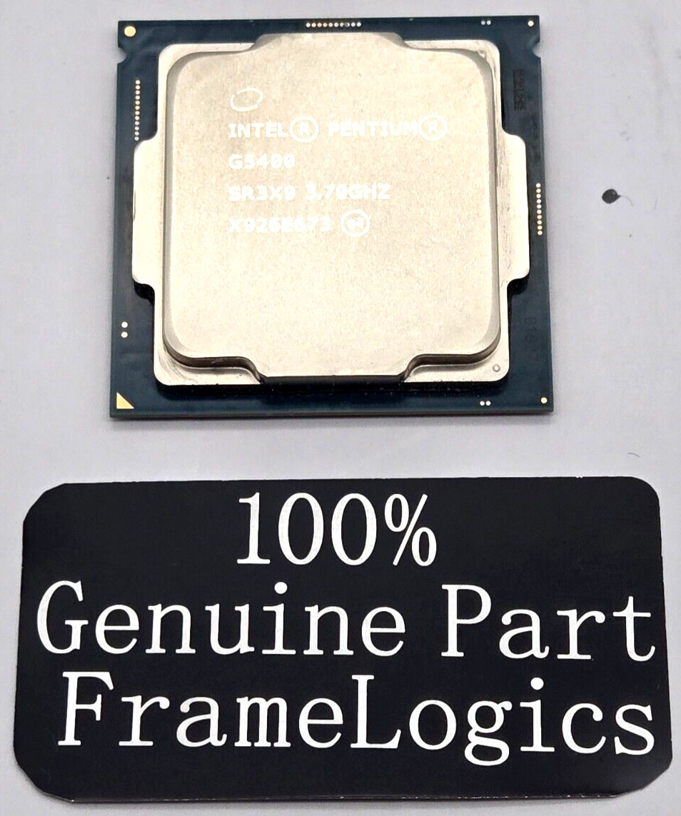Intel Pentium Gold G5400 CPU, SR3X9, 3.70 GHz