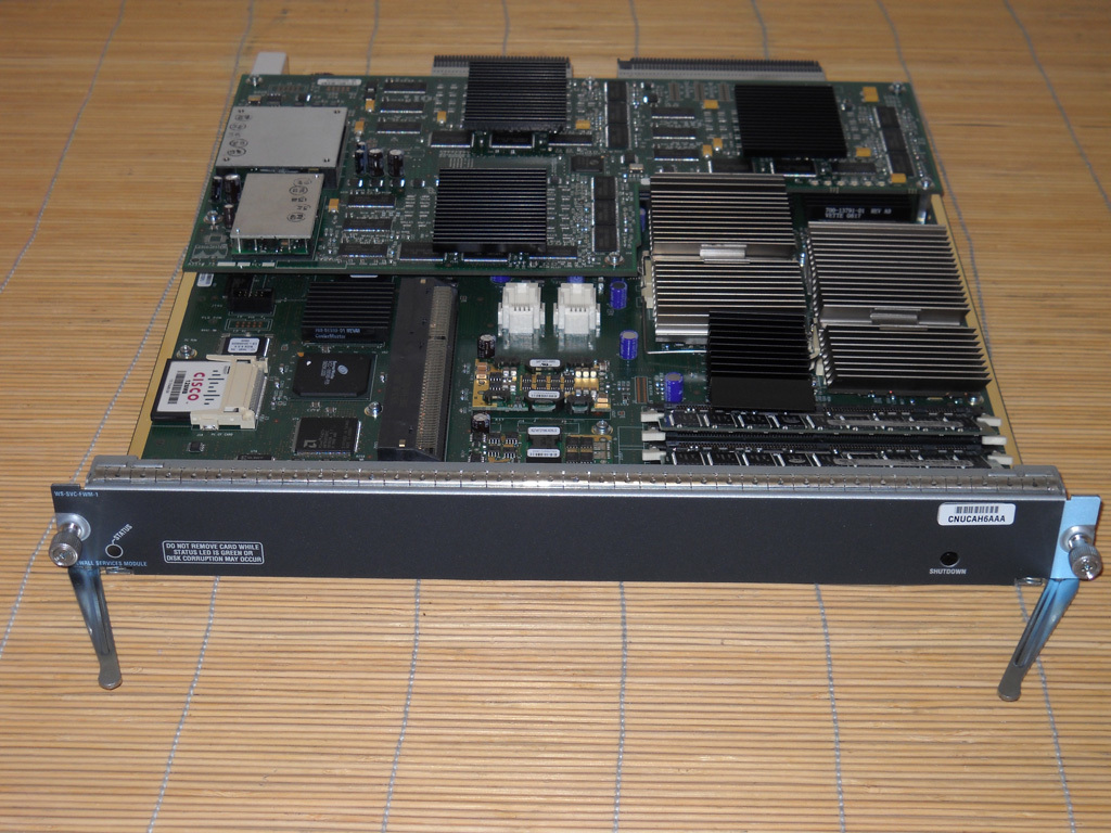 Cisco WS-SVC-FWM-1-K9 w/20 Virtual Firewall License Context FR-SVC-FWM-VC-T1