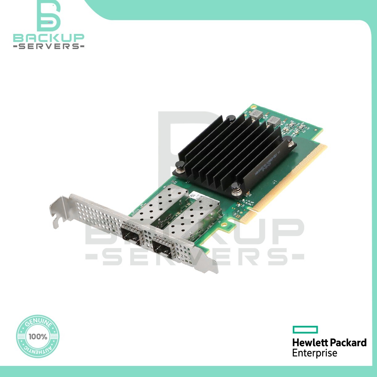 P13188-B21 HPE MCX512F-ACHT 2-Port 10/25Gbps PCI-e SFP28 Adapter P16004-001