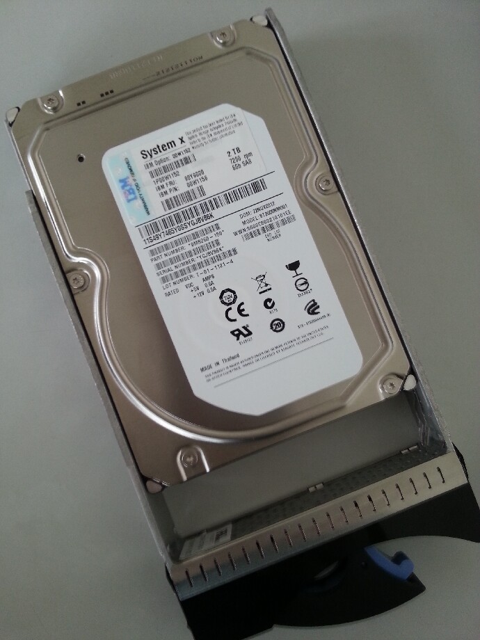 00W1152 90Y9000 00W1155 IBM 2TB 7200 RPM 6GB 3.5" SAS