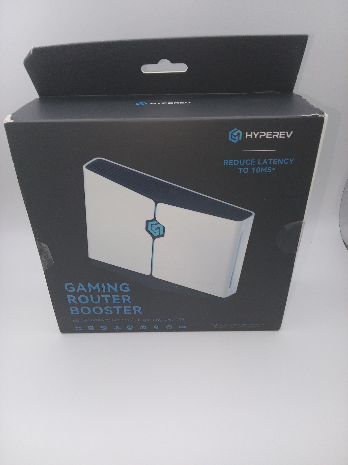 HYPEREV Reduce Lag Gaming Router WiFi 6 Dual Band High Speed Low Latency
