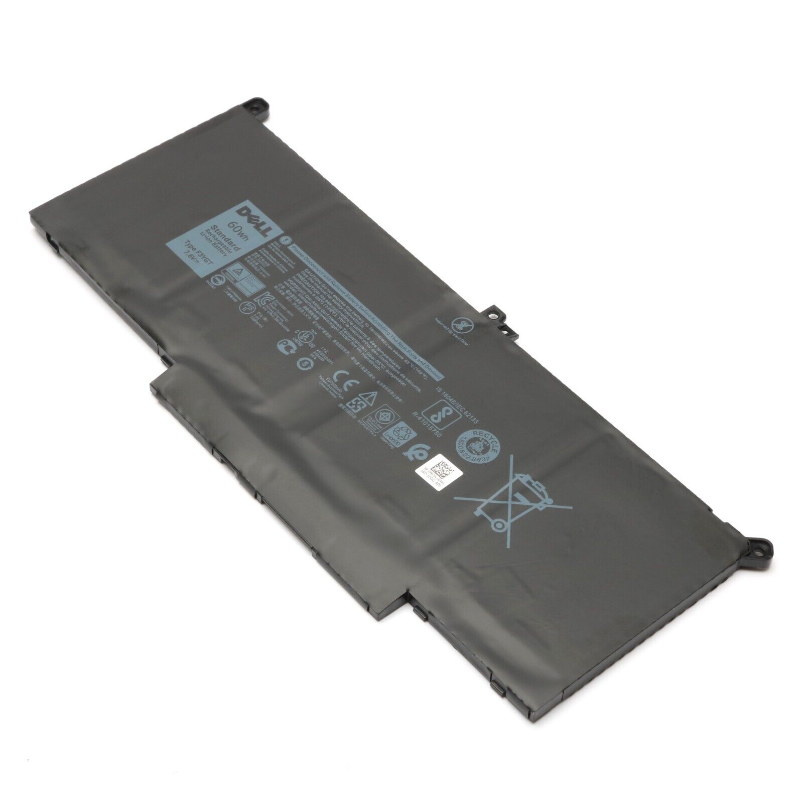 Genuine F3YGT 2X39G 60Wh Battery For Dell Latitude 12 13 7000 7280 7480 DM3WC