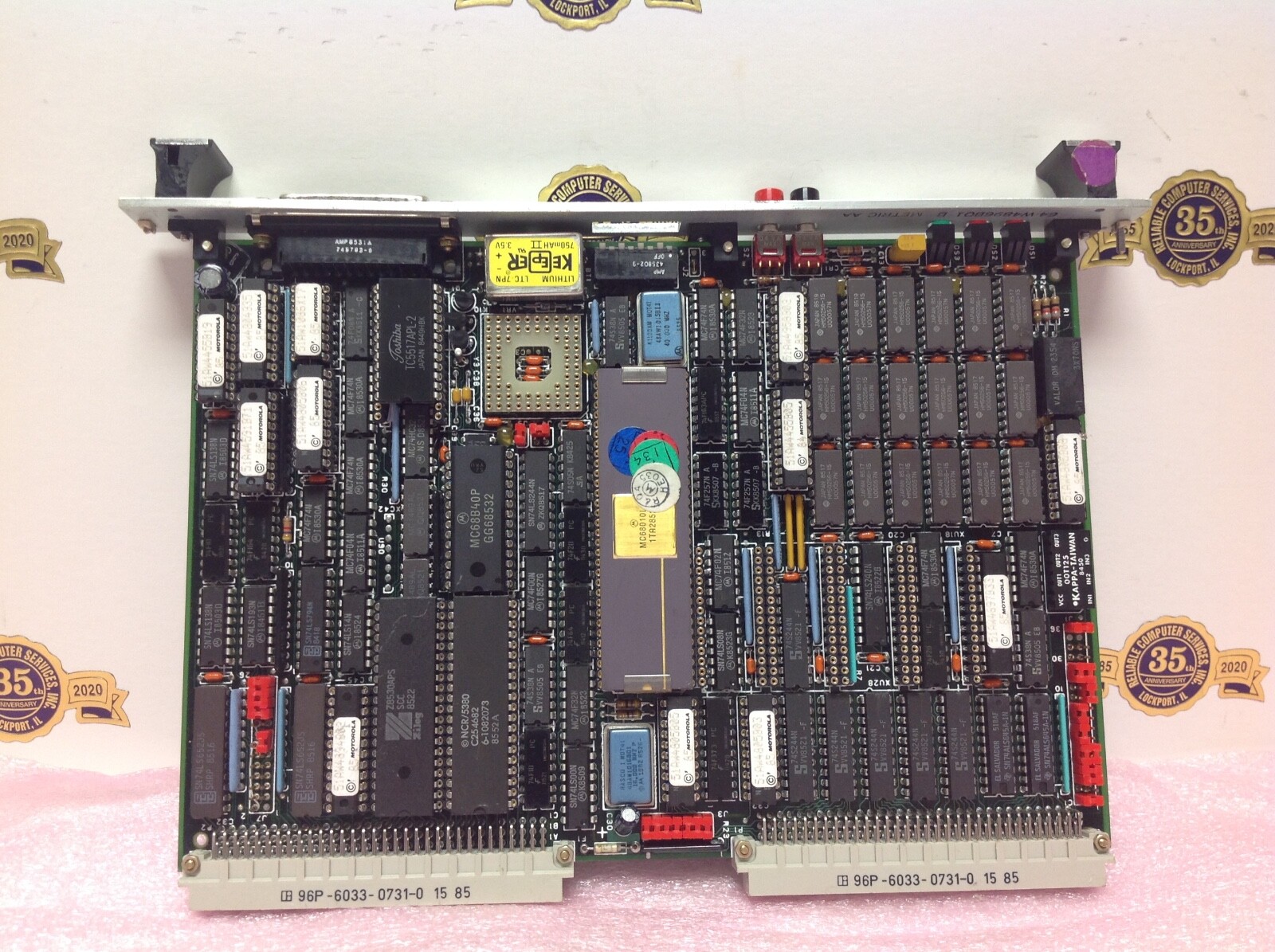 Motorola VME Computer Module # MVME 117-3 MODULE 01-W3393B