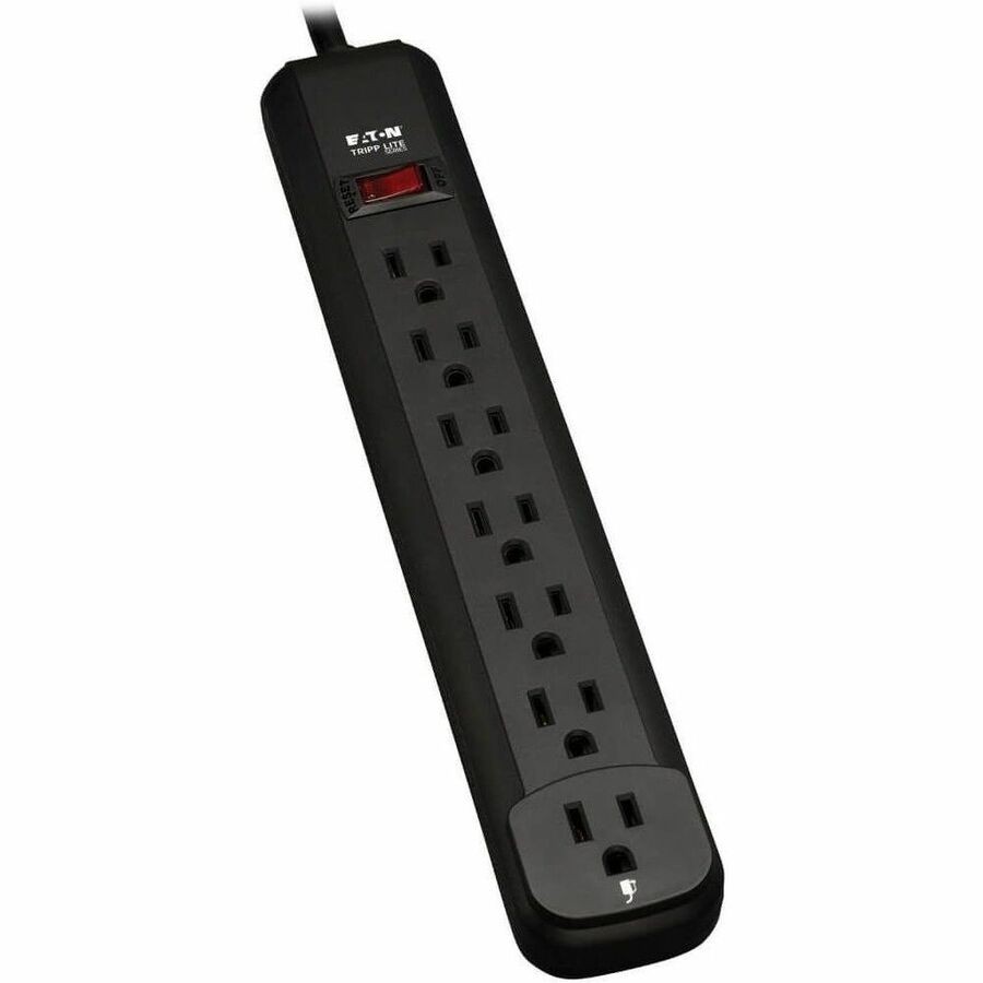 Tripp Lite Power It 7-Outlet Power Strip w/ 25 ft. Cord, Black