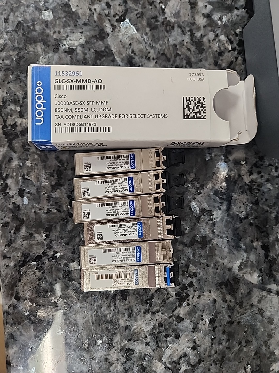 Addon Cosco 1000 Base GLC-SX-MMD-AO Transceivers