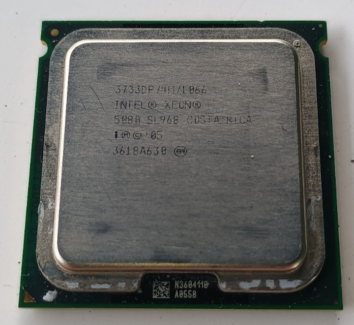 Intel Xeon 5080 SL968 3.73GHz LGA 771 Dual Core CPU - Warranty 