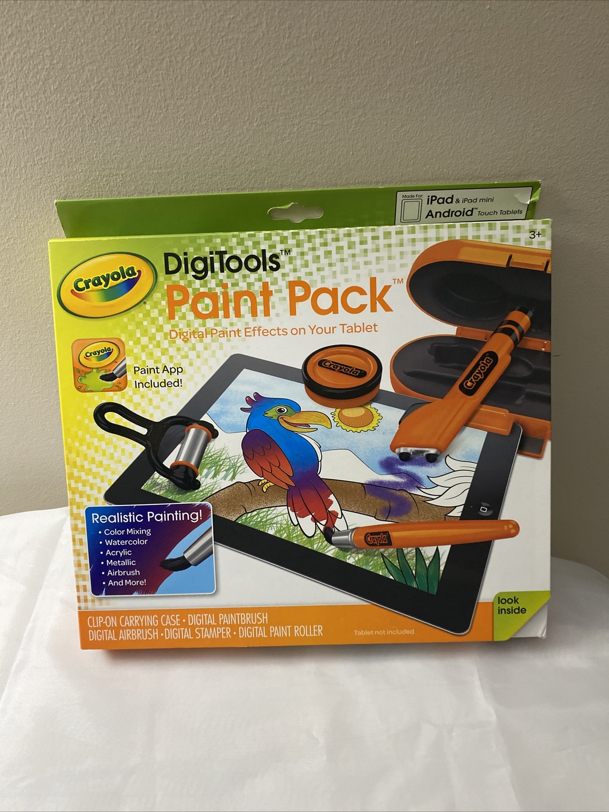 New Crayola DigiTools Paint Pack for iPad, iPad Mini & Android Touch Tablets.**