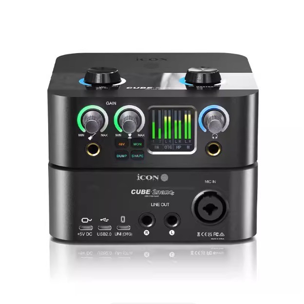 ICON CUBE 2 nanoS Sound Card Professional Live Recording K-Pop Singing Card
