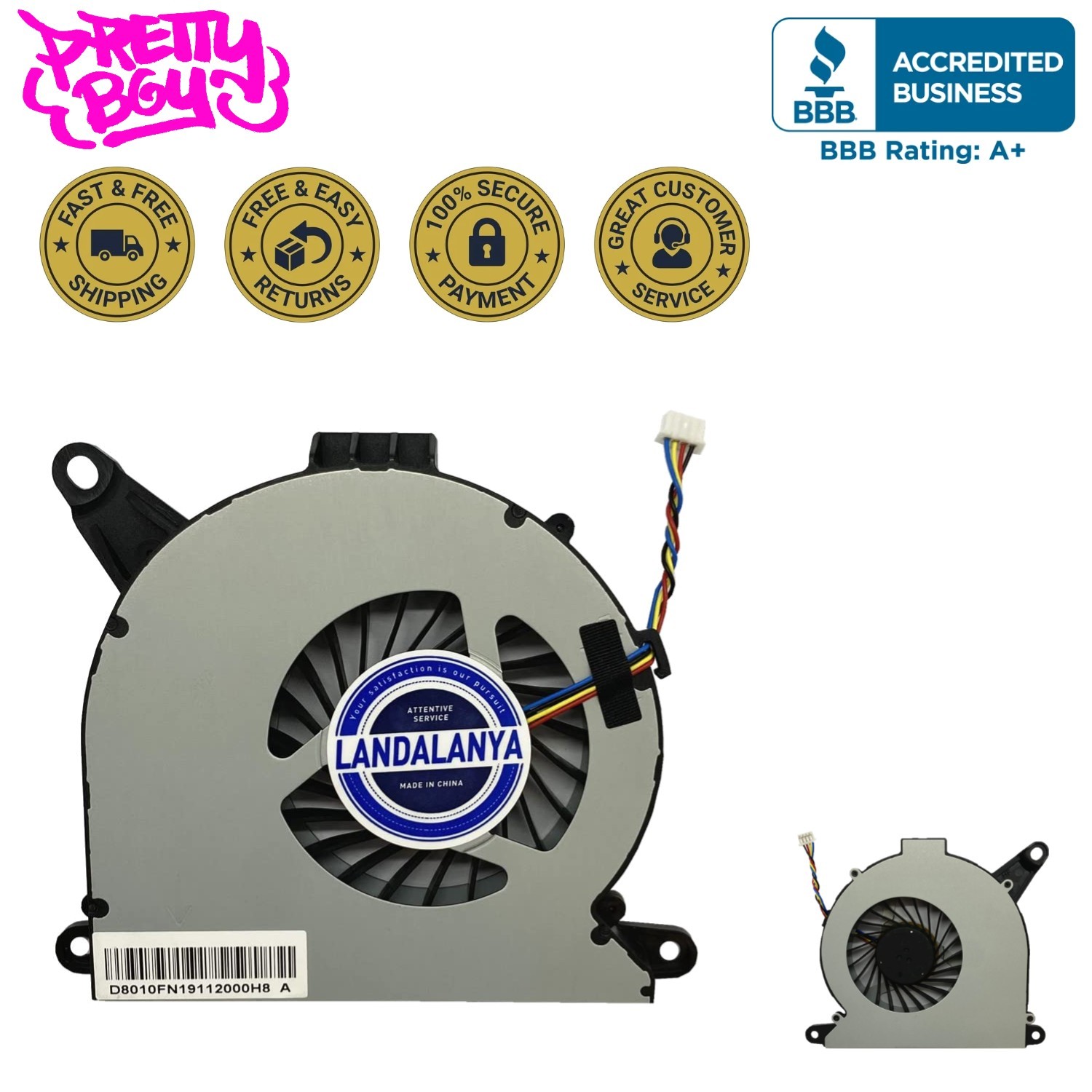 Upgrade Your Intel NUC 10 with Reliable 5V CPU Cooling Fan - Quiet & Efficient