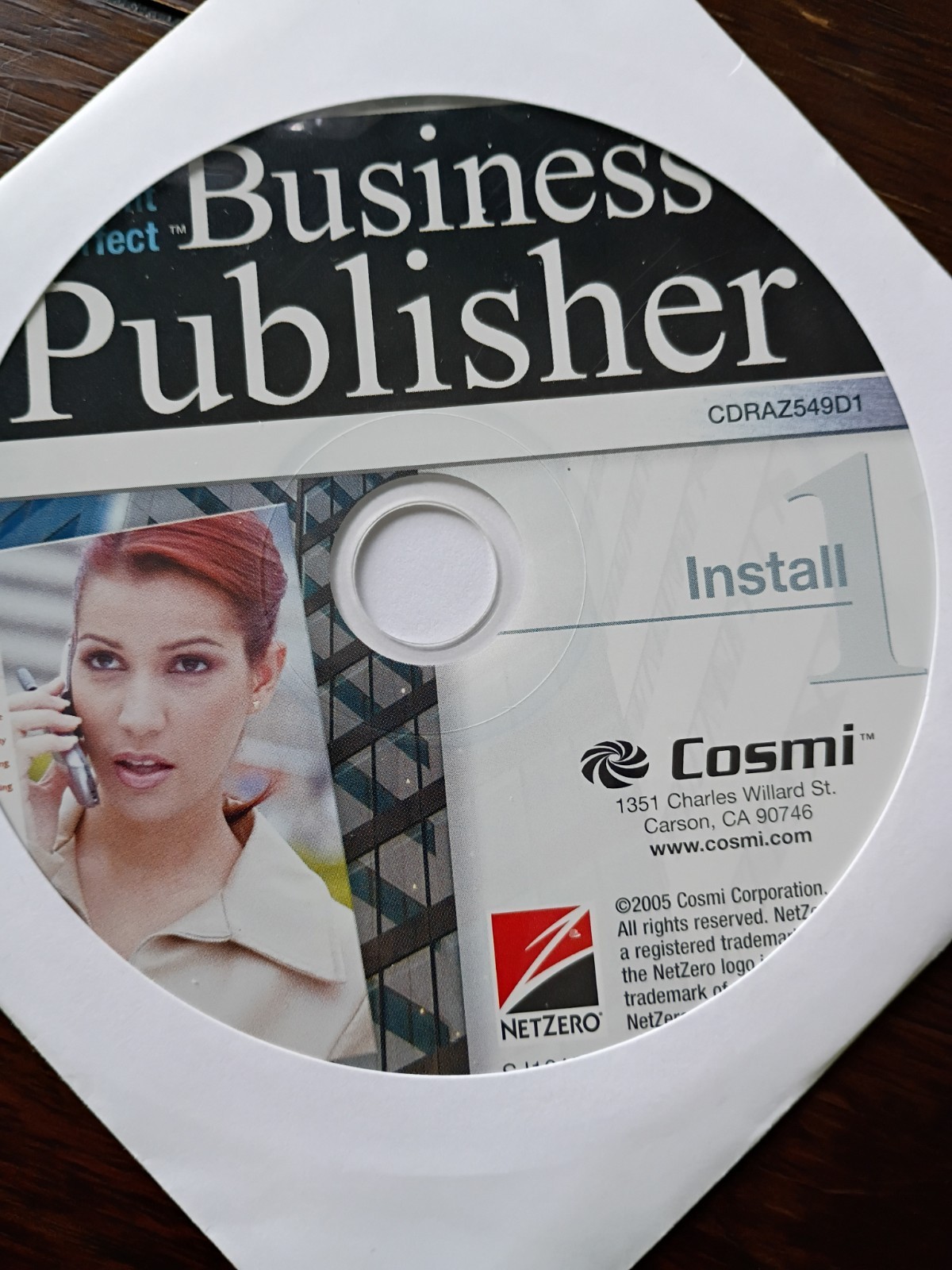 Business Publisher Print Perfect  By Cosmi 2005 Version 12 Dvd Set