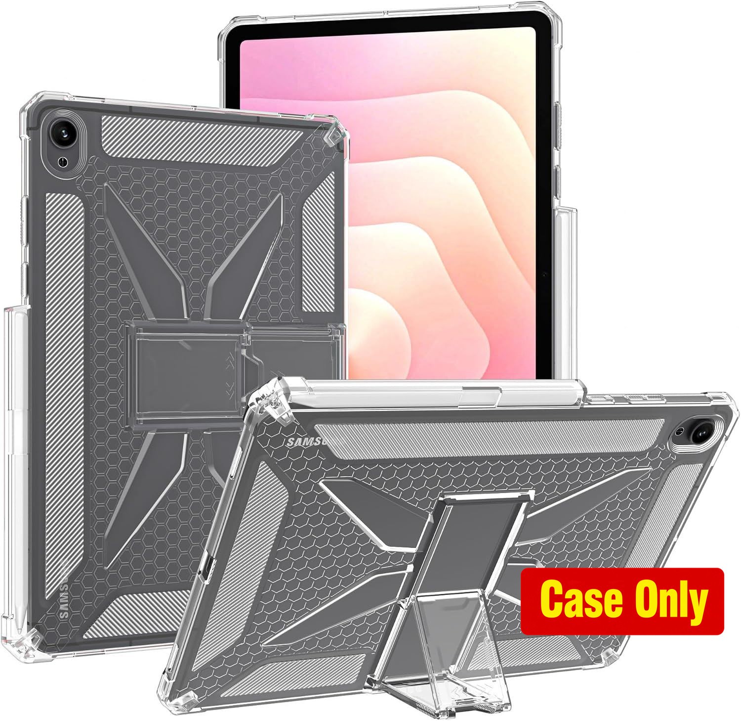 Case for Samsung Galaxy Tab S11 Ultra 14.6" - Slim Transparent Tablet Cover with