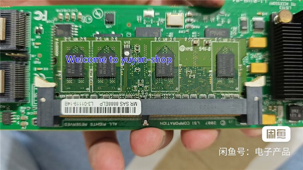 1PCS USED Array card LSI MR SAS 8888ELP tested Via FedEx or DHL