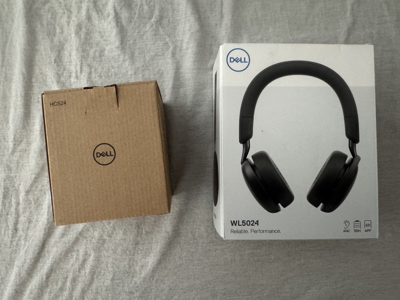 Dell Pro Wireless ANC Headset WL5024 - Open Box, Complete w/ Accessories + Dock