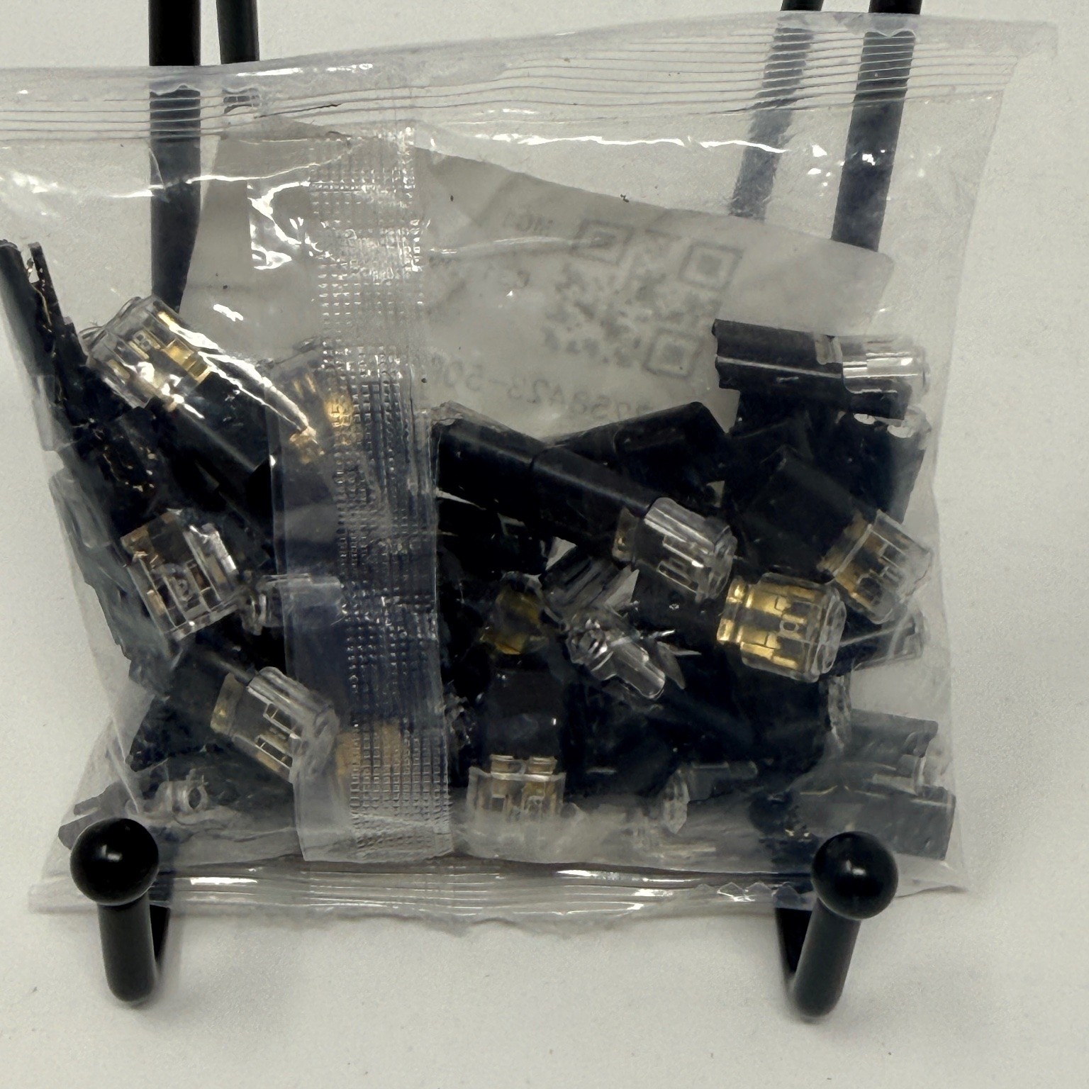 50x RJ45 Pass Through Connectors Cat5e Cat6 Modular Plugs 8P8C Gold Plated