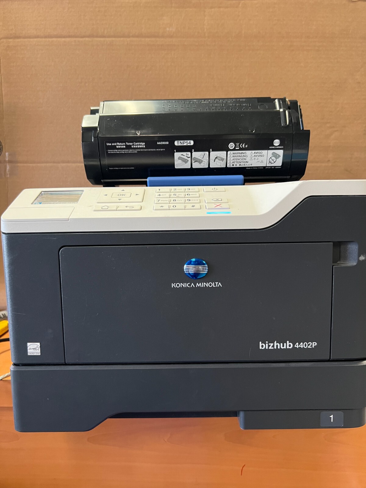 Used Konica Minolta Bizhub 4402p Laser Printer 7000 PAGE COUNT,Copy ...