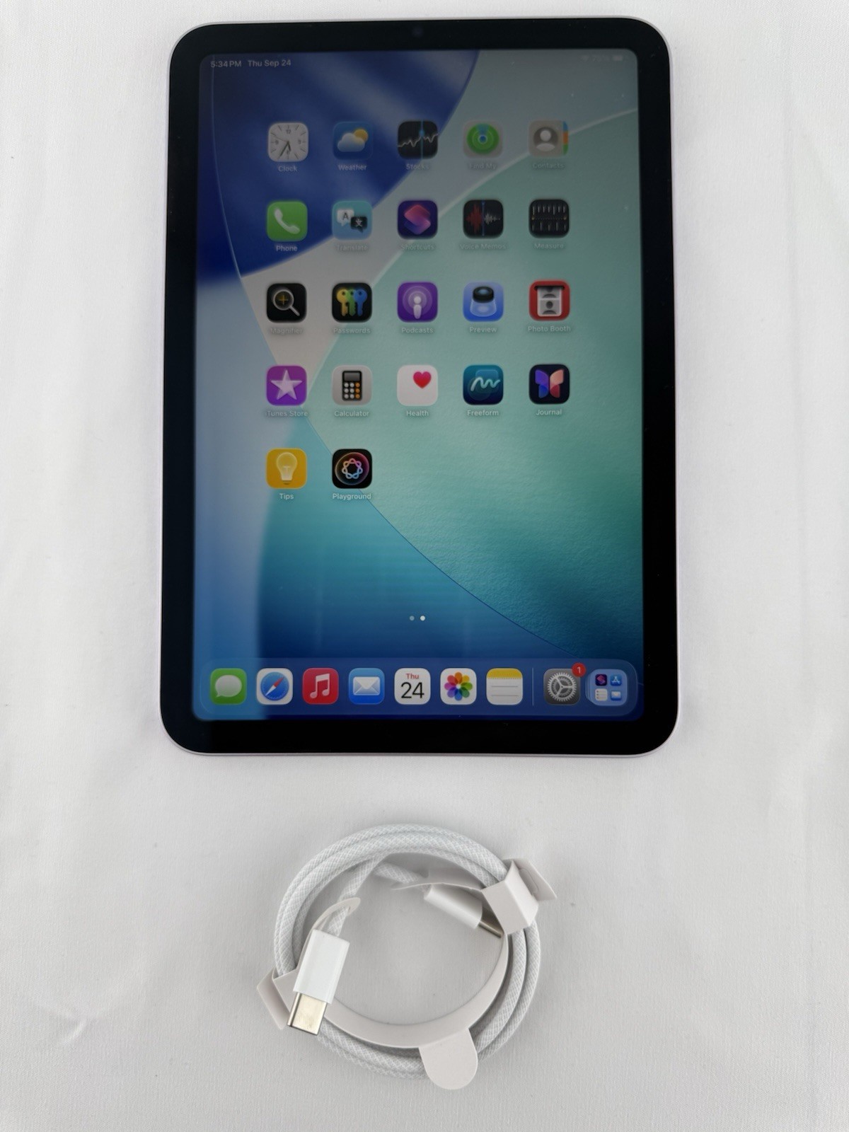 Apple iPad Mini Pro A17 256GB Wi-Fi Only 8.3 in Purple BH 97%  EXCELLENT
