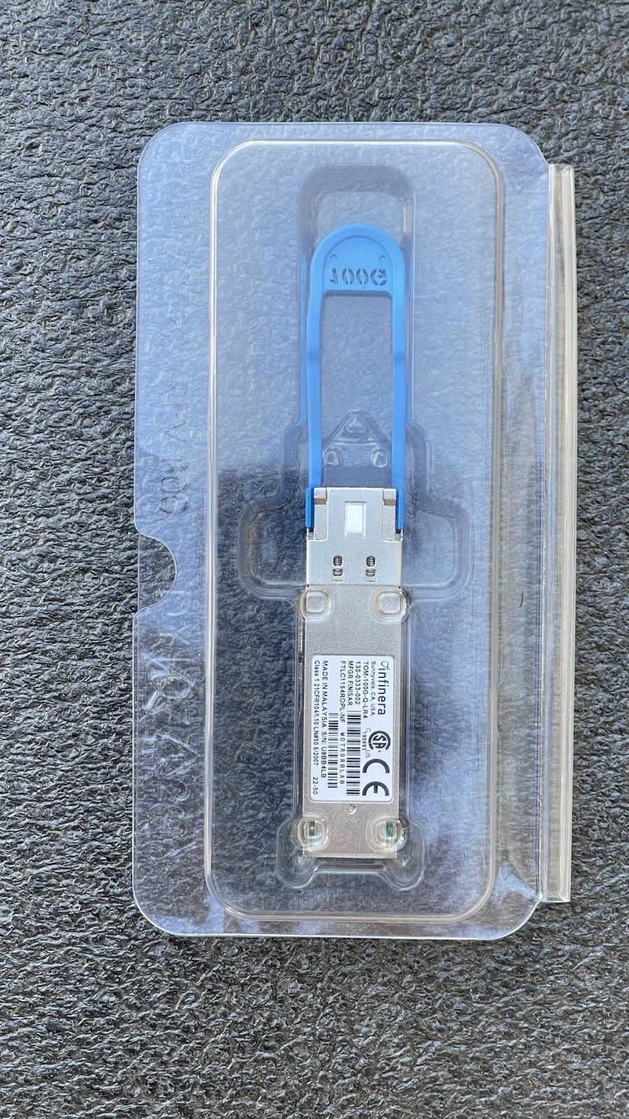 TOM-100G-Q-LR4 Infinera TOM 100G BASE-LR4 Module SMF QSFP28 Transceiver 
