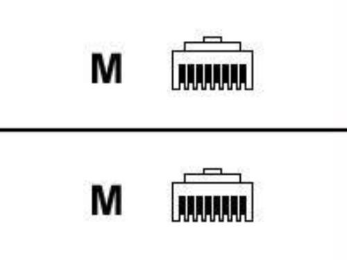 Digi Network Cable - RJ-45 Male - RJ-45 Male - 6ft (76000631)