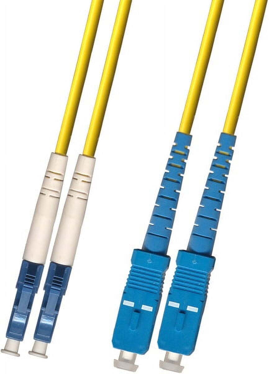 Direct Burial Outdoor LC SC 2 Strand Fiber Optic Cable Singlemode 9/125 75M