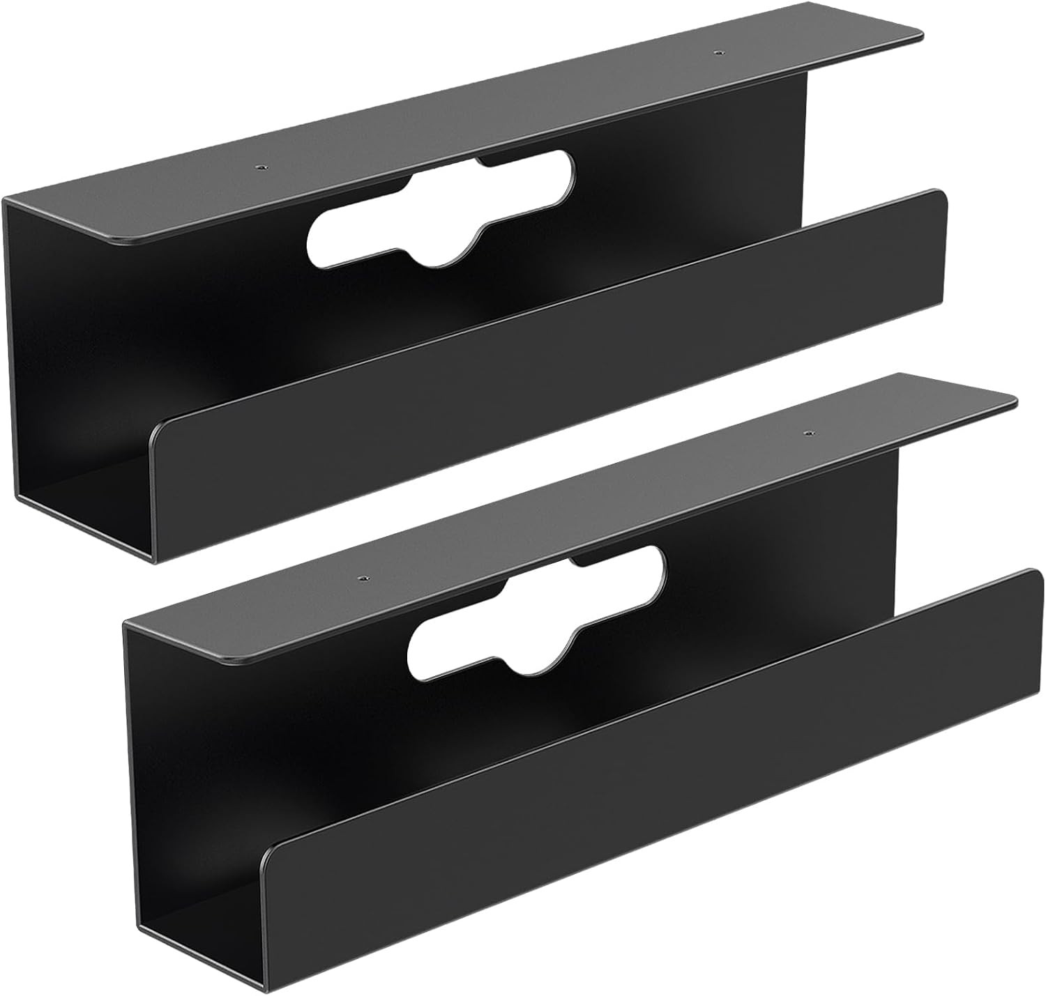 17 in under Desk Cable Management Tray, Multi-Hole Design, SC202