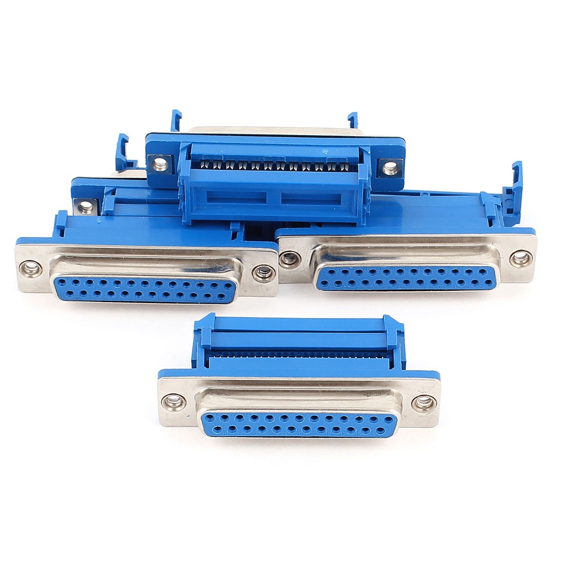 5Pcs Parallel Port D-SUB DB25 Female IDC Connector for Flat Ribbon Cable