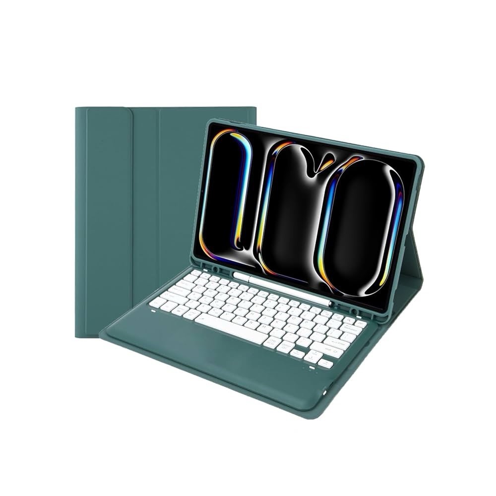 Magnetic Detachable Keyboard case for iPad Pro 13 M4 2024 Model 7th W Pencil Hol