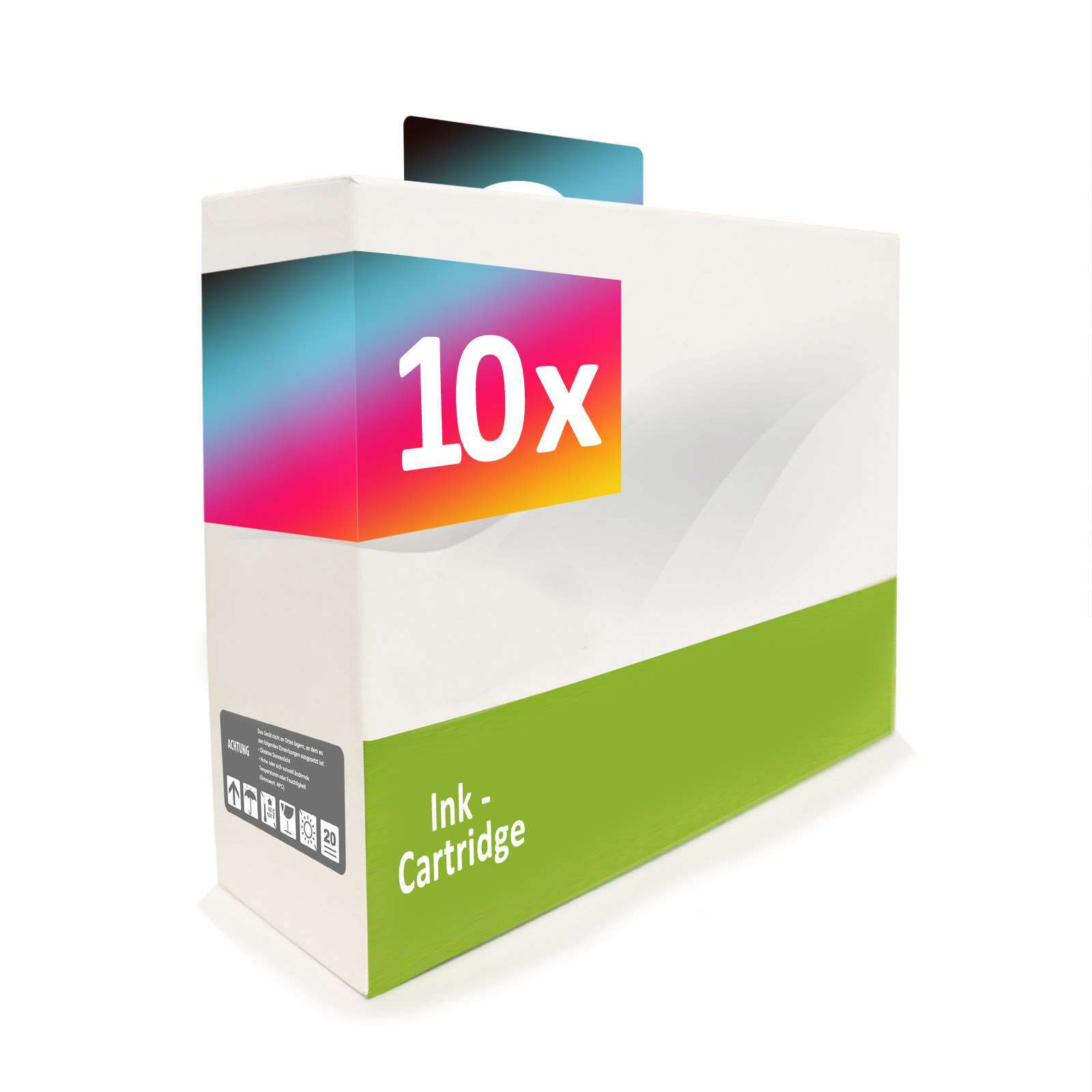 10x MWT XXL Ink Cartridge Alternative For Epson WorkForce Pro WF-3700 WF-3720 DW