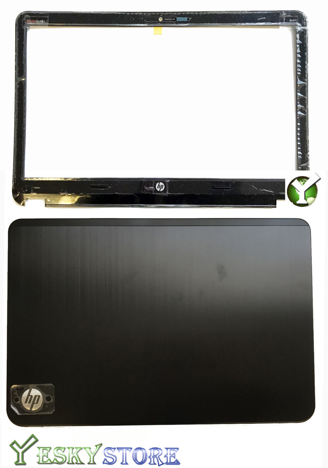 NEW HP Envy4 Envy 4-1000 Series LCD Back Cover +Bezel  692381-001 686575-001