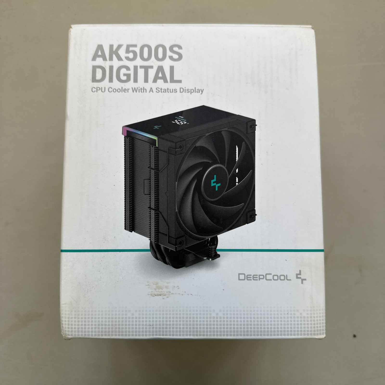 DeepCool AK500S DIGITAL CPU Cooler w/ Digital Display 5 Heat Pipes TDP 240W