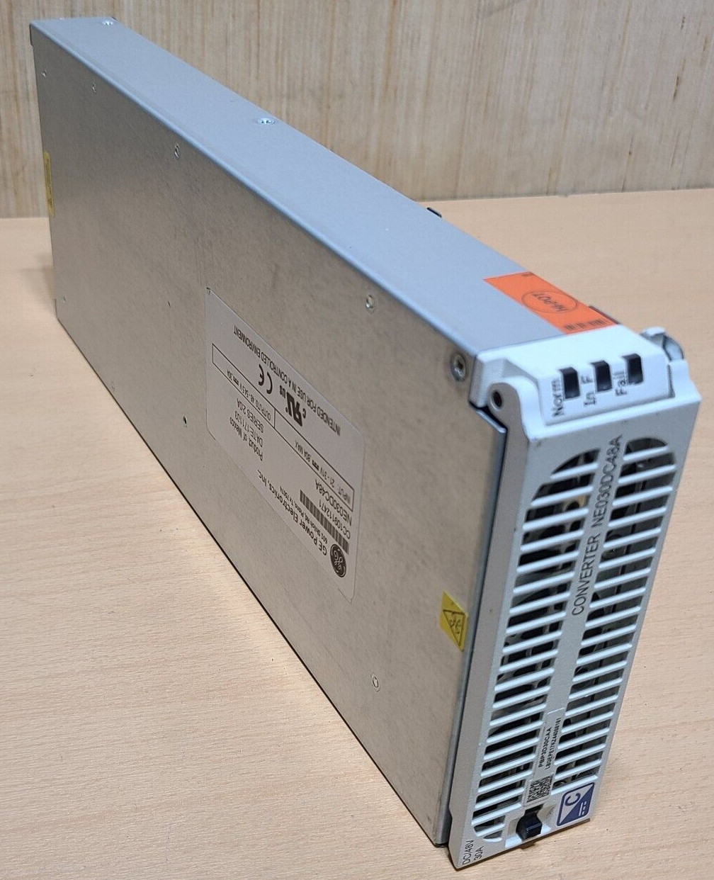 GE POWER SYSTEMS NE030DC48A 30V, 48A Rectifier. 21-30Vdc Input Voltage Range. 46