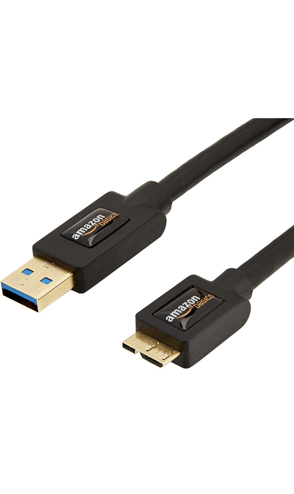 Amazon Basics 10 Pack USB 3.0 Cable - A-Male to Micro-B - 3 Feet 0.9 Meters
