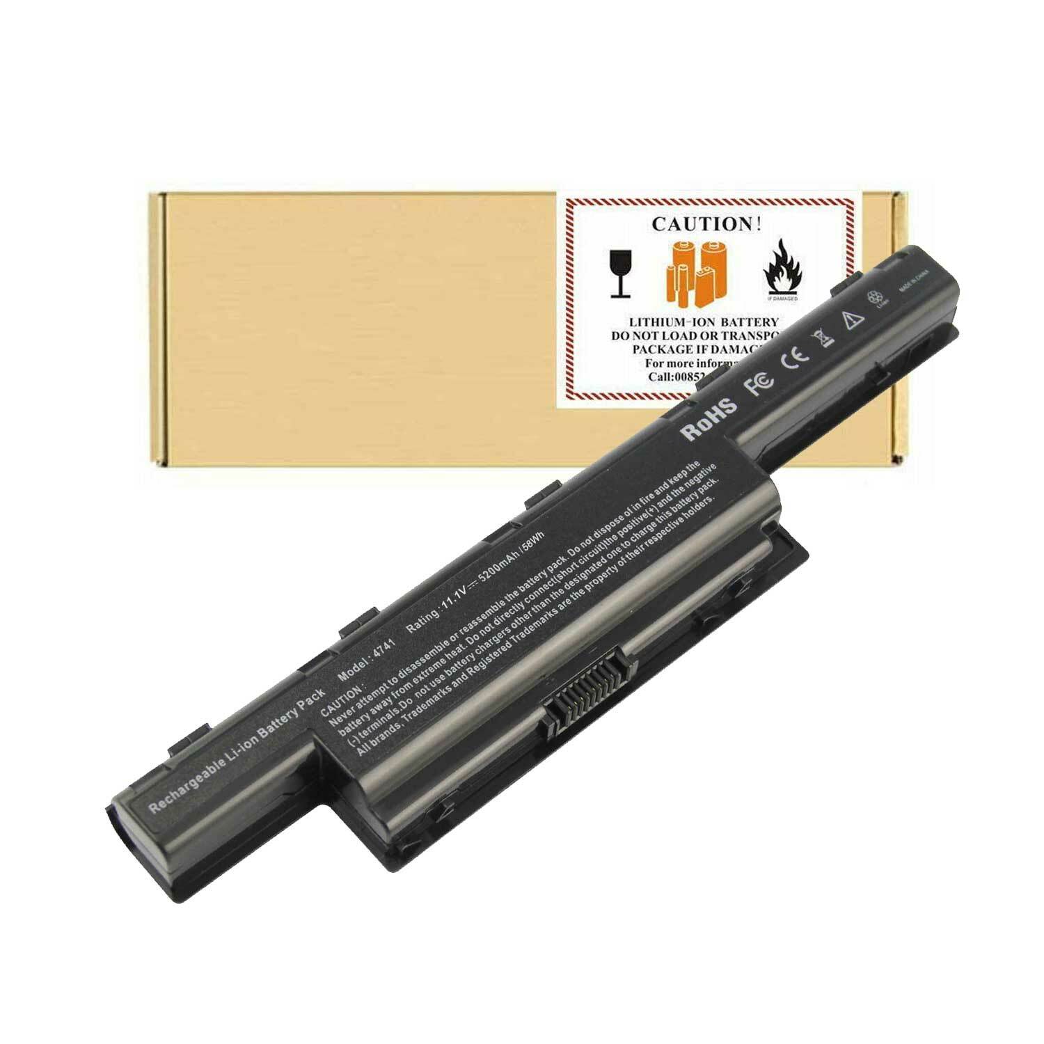 New Laptop Battery for Acer ASPIRE 7741GZ 7741Z 7741Z-4433 5200mah 6 cell