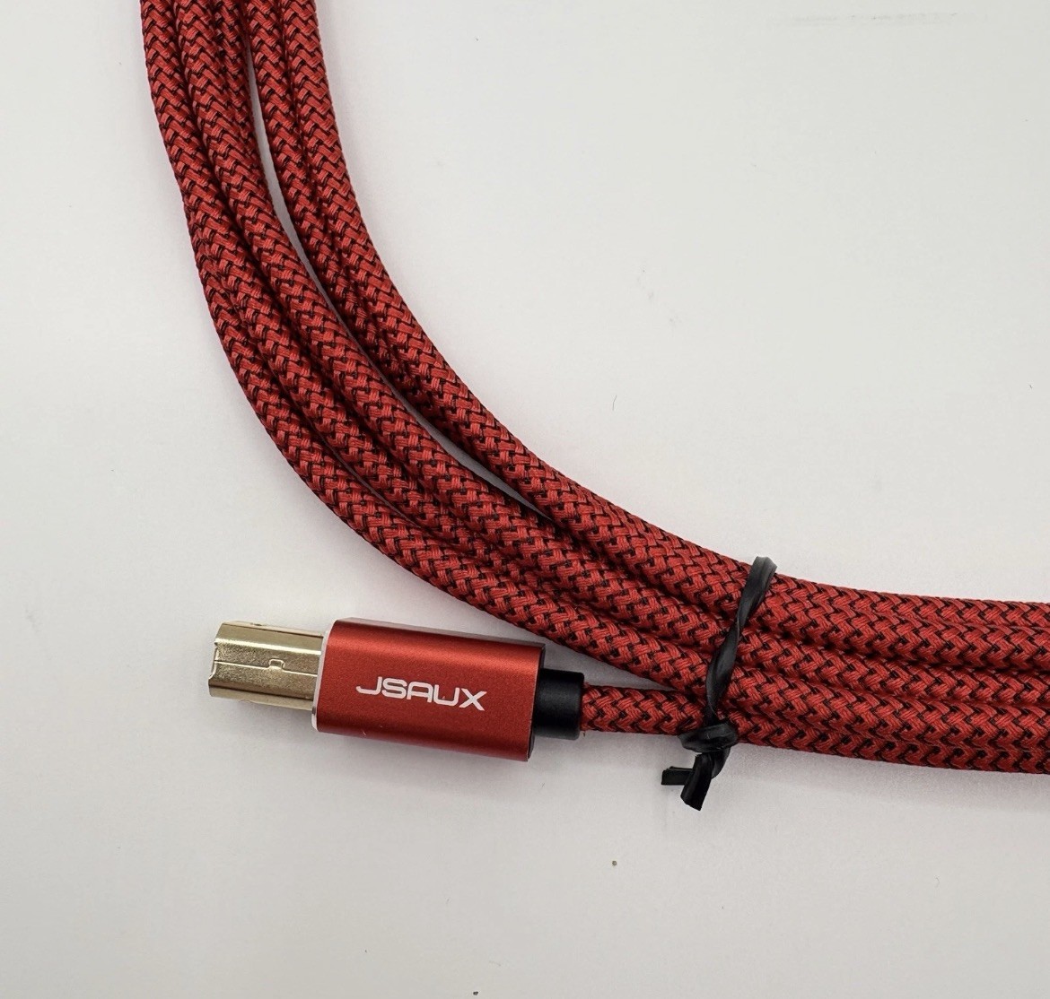 JSAUX USB-B To USB-A 2.0 Nylon Printer Cable 15 Ft PRTKJ-1