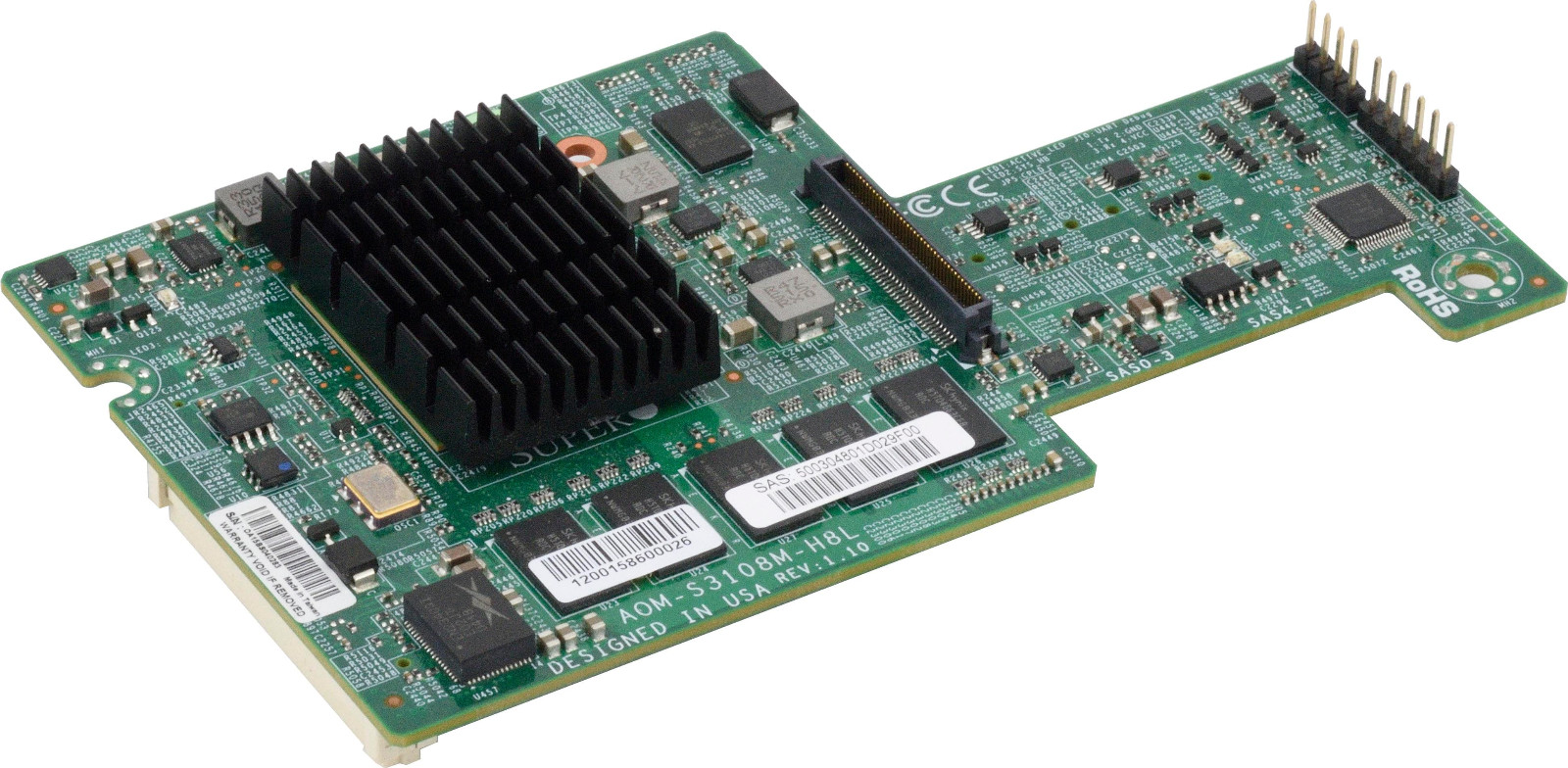 Supermicro AOM-S3108M-H8L SAS3 Roc Mez for X10DSC
