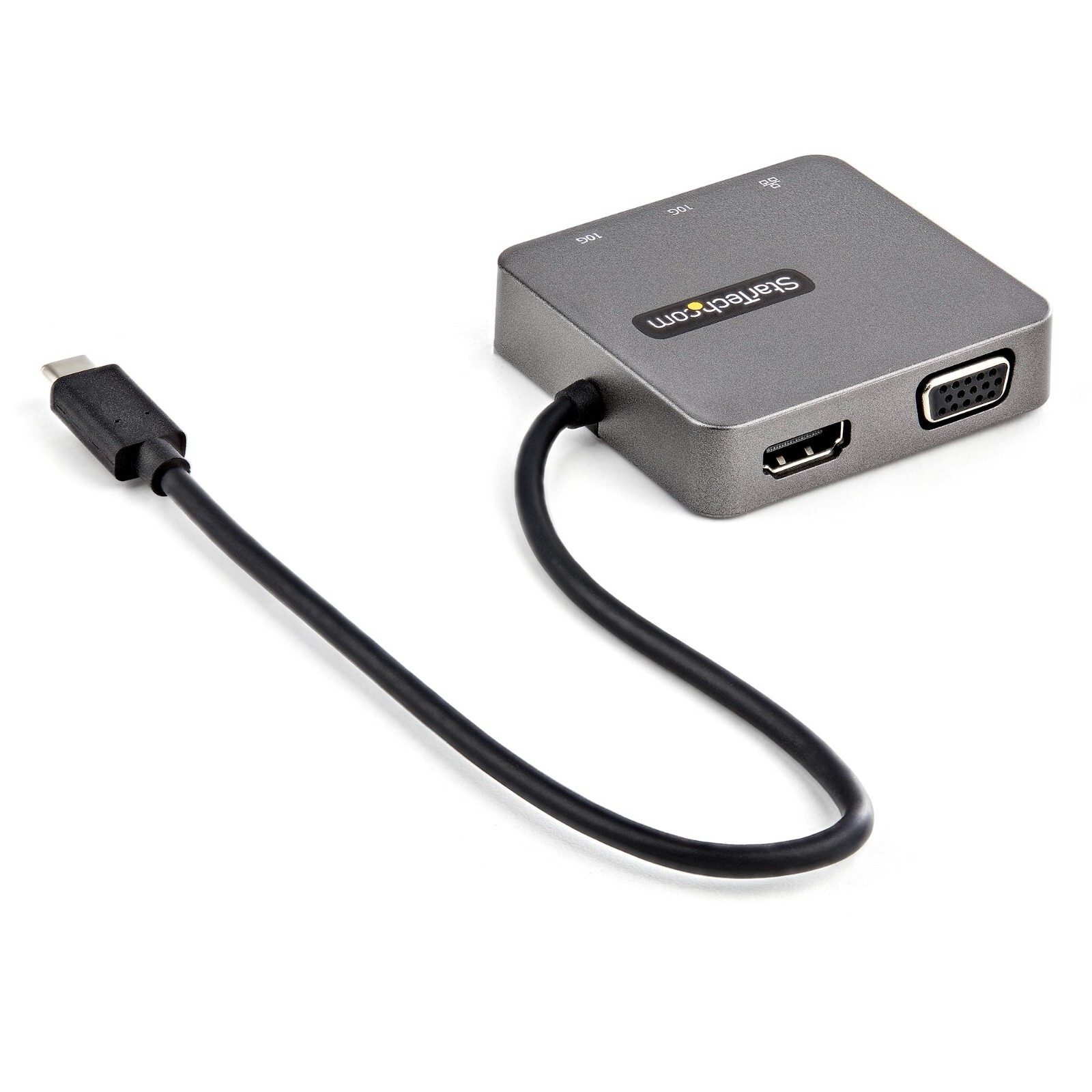 StarTech USB-C Triple Monitor Docking Station - Triple 4K HDMI/DP USB-C Dock -