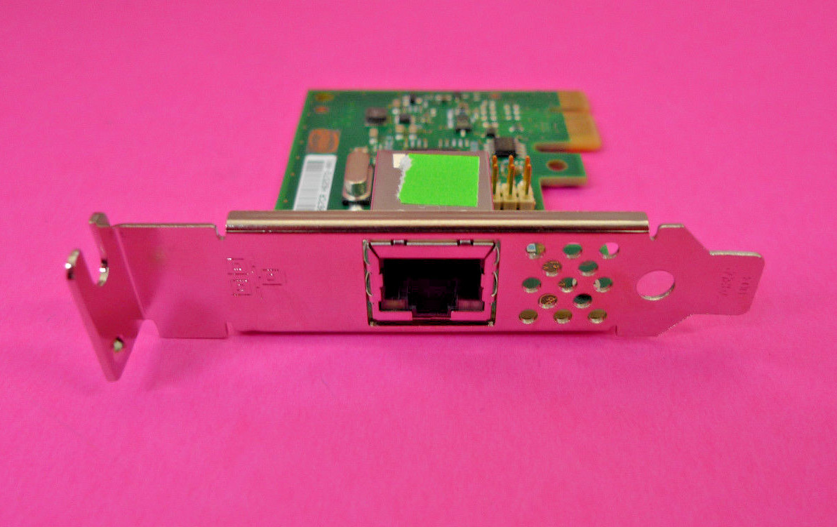 Genuine Dell Intel 1 GB Single Port Low Profile Network Card FHNX8
