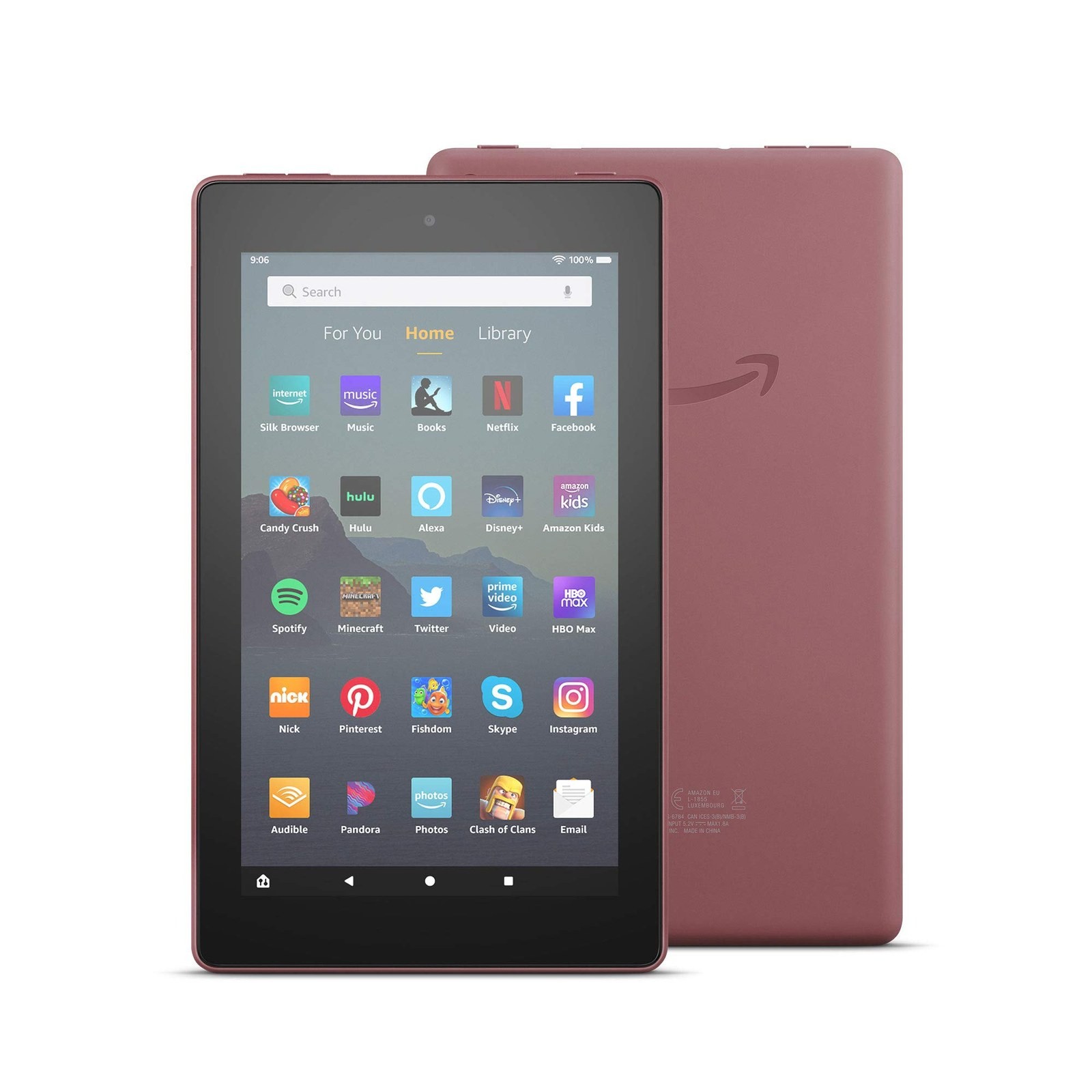 Amazon Fire 7 M8S26G Tablet 16GB 7in Plum 2019