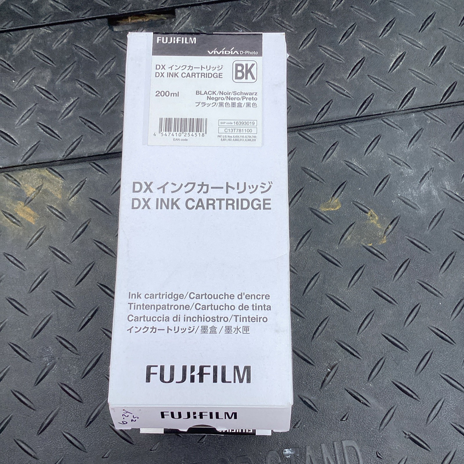 Fujifilm DX Ink Cartridge 200ml Black