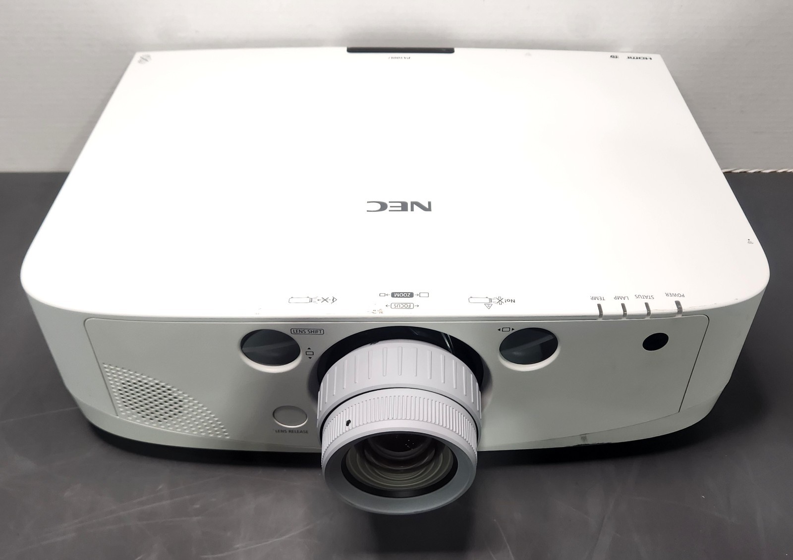 NEC Model NP-PA500U 3LCD Projector 5,000 ANSI Lumens Lamp Hours: 1209